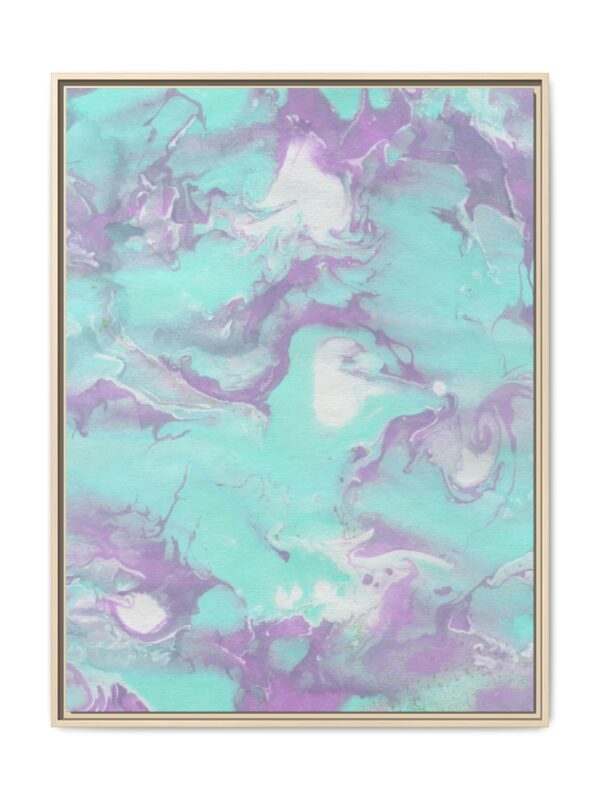 Mermaid Mirage - Framed Canvas