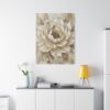 13737057766183236483_2048.jpeg Neutral Floral Canvas Wall Art – Beige & Gold Luxury Botanical Matte Canvas Print