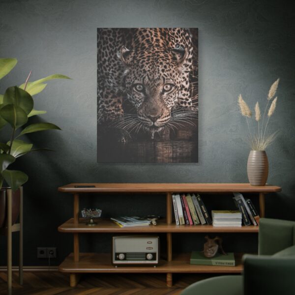 1478756446180046970_2048.jpeg Leopard Canvas Wall Art – Majestic Wildlife Animal Portrait Matte Canvas Print