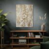 15017283339583953752_2048.jpeg Neutral Wildflower Canvas Wall Art – Elegant Beige Botanical Matte Canvas Print