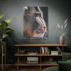 15549573474771100597_2048.jpeg Mandrill Canvas Wall Art – Modern Primate Wildlife Portrait Matte Canvas Decor