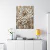 17907735056228523935_2048.jpeg White Floral Canvas Wall Art – Elegant Neutral Botanical Matte Canvas Wall Decor