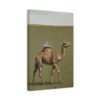 18436093573438284015_2048.jpeg Funny Camel Canvas Wall Art with Tea Tray | Whimsical Desert Matte Canvas Print