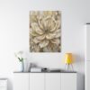 2399982311475035368_2048.jpeg Gold Floral Canvas Wall Art – Luxury Neutral Botanical Matte Canvas for Elegant Interiors