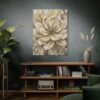 2685179525816033671_2048.jpeg Gold Floral Canvas Wall Art – Luxury Neutral Botanical Matte Canvas for Elegant Interiors