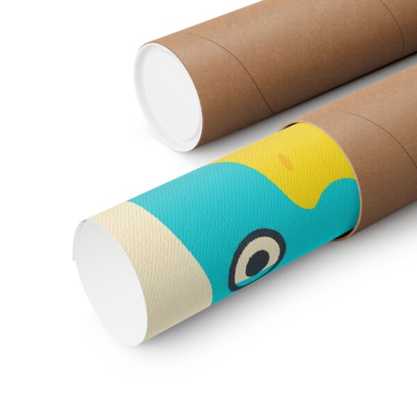Explain Yourself Duck Poster — Quirky Retro Matte Wall Art