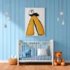 Minimalist Fashion Canvas Wall Art | Modern Female Illustration Matte Canvas Decor