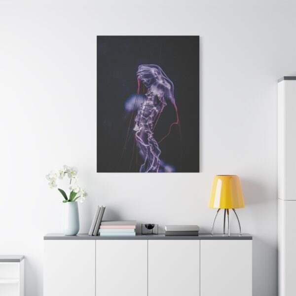 4942648879099427669_2048.jpeg Purple Jellyfish Canvas Wall Art for Modern Coastal Ocean-Inspired Home Décor