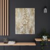 5294280325190968740_2048.jpeg Neutral Wildflower Canvas Wall Art – Elegant Beige Botanical Matte Canvas Print