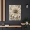5612262708329264196_2048.jpeg Neutral Daisy Canvas Wall Art – Luxury Beige Botanical Matte Canvas for Contemporary Décor