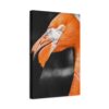 5778043743696006573_2048.jpeg Vibrant Flamingo Portrait Matte Canvas Wall Art