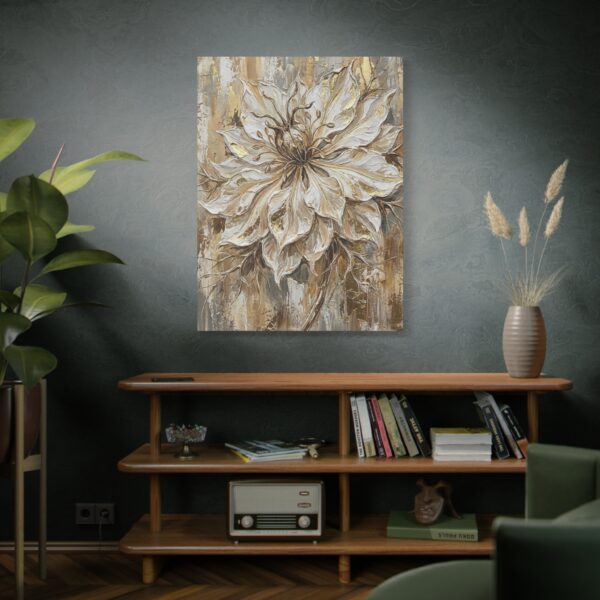 6518537688447059950_2048.jpeg White Floral Canvas Wall Art – Elegant Neutral Botanical Matte Canvas Wall Decor