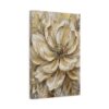 9825319926806632291_2048.jpeg Gold Floral Canvas Wall Art – Luxury Neutral Botanical Matte Canvas for Elegant Interiors
