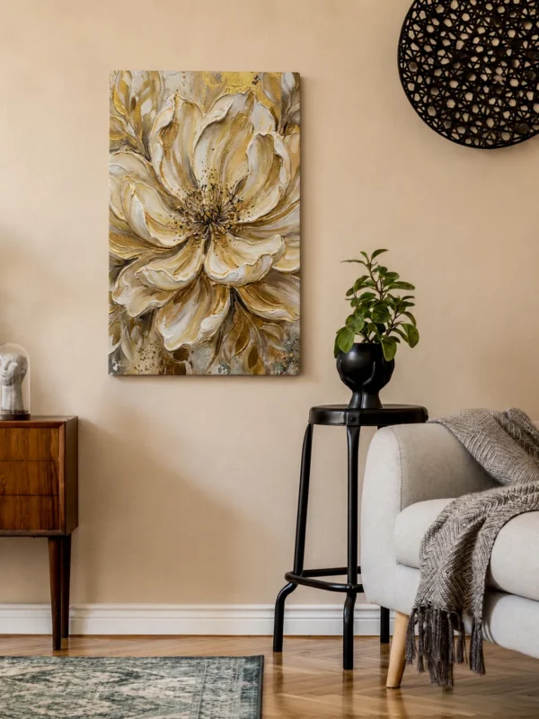 ChatGPT Image Jul 14, 2026, 05_59_10 PM_compressed Gold Floral Canvas Wall Art – Luxury Neutral Botanical Matte Canvas for Elegant Interiors