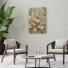 ChatGPT Image Jul 14, 2026, 09_14_16 PM_compressed Neutral Gold Floral Canvas Wall Art, Elegant Botanical Matte Stretched Canvas Decor