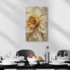 ChatGPT Image Jul 14, 2026, 09_32_23 PM_compressed Neutral Daffodil Canvas Wall Art, Elegant Botanical Floral Matte Stretched Canvas Print