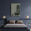 ChatGPT Image Jul 16, 2026, 01_51_33 PM_compressed Funny Black Cat Canvas Wall Art with Vintage Key | Whimsical Matte Canvas Print