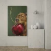 ChatGPT Image Jul 16, 2026, 02_18_30 PM_compressed Funny Capybara Canvas Wall Art with Giant Cherry | Whimsical Animal Matte Canvas Print