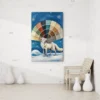 ChatGPT Image Jul 16, 2026, 12_44_55 PM_compressed Funny Arctic Fox Canvas Wall Art, Whimsical Winter Animal Matte Canvas Print