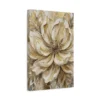 matte-canvas-stretched-125 (1)_compressed Gold Floral Canvas Wall Art – Luxury Neutral Botanical Matte Canvas for Elegant Interiors