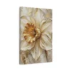 matte-canvas-stretched-125 (1)_compressed Neutral Daffodil Canvas Wall Art, Elegant Botanical Floral Matte Stretched Canvas Print