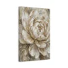 matte-canvas-stretched-125_compressed Neutral Peony Canvas Wall Art – Elegant Beige & Gold Botanical Matte Canvas Print