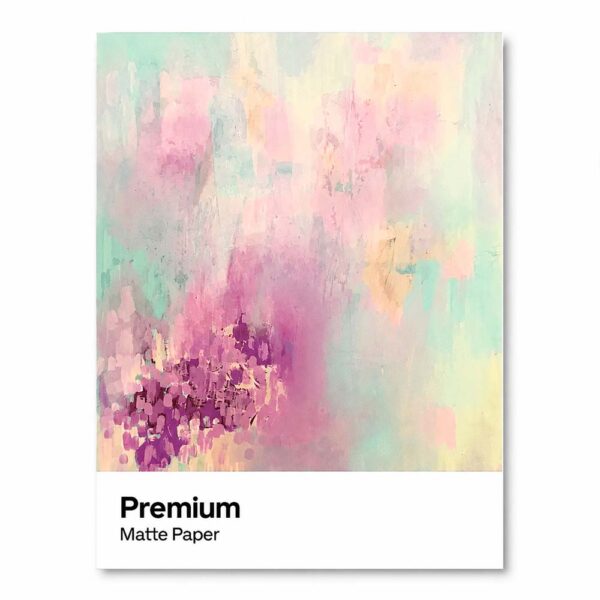 Sleeping Orange Cat Wall Art, Premium Matte Print for Cozy Modern Interiors