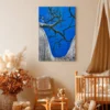 Blue Sky Tree Canvas Wall Art, Premium Matte Nature Artwork for Modern Interiors