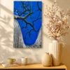 Blue Sky Tree Canvas Wall Art, Premium Matte Nature Artwork for Modern Interiors