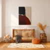 Torn Horizons Modern Abstract Wall Art – Premium Matte Stretched Canvas