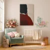 Torn Horizons Modern Abstract Wall Art – Premium Matte Stretched Canvas