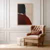 Torn Horizons Modern Abstract Wall Art – Premium Matte Framed Canvas Decor