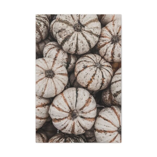 Harvest Whisper – Neutral Pumpkin Wall Art, Premium Matte Canvas for Modern Interiors