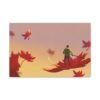 Autumn Leaf Dreamscape – Autumn Leaves Wall Art, Premium Matte Canvas, Nature Decor