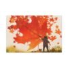 Emberleaf Autumn Painter Wall Art – Premium Matte Canvas for Vibrant Fall Decor