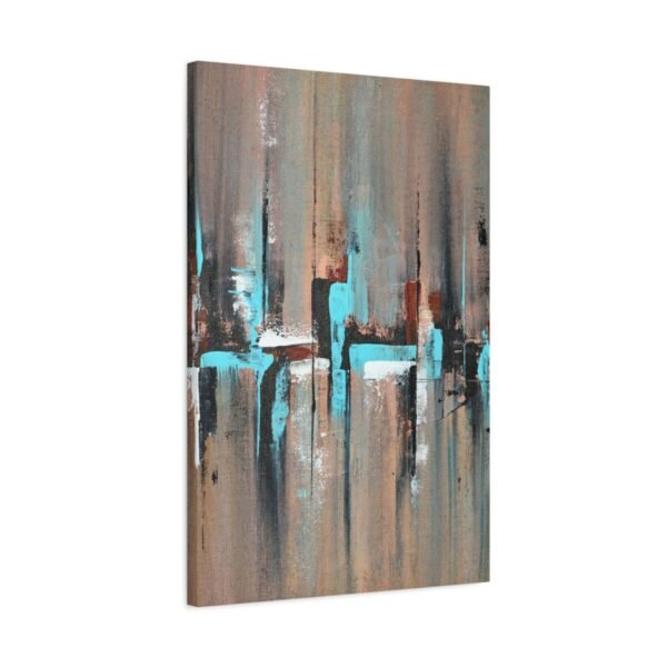 12380063626179906552_2048.jpeg Tidal Mosaic Textured Abstract Canvas Wall Art, Premium Matte Modern Decor