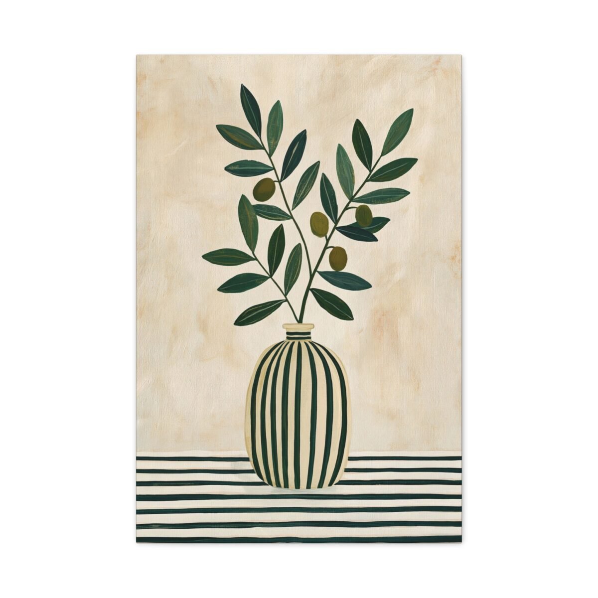 13292416467820743033_2048.jpeg Olive Branch Botanical Wall Art – Premium Matte Canvas for Modern Interiors