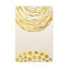 Gold Fingerprint Abstract Wall Art, Premium Matte Canvas for Modern Minimalist Decor