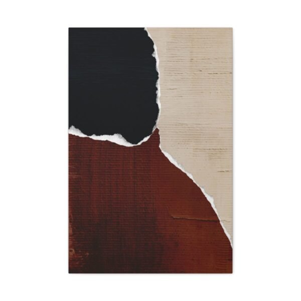 Torn Horizons Modern Abstract Wall Art – Premium Matte Stretched Canvas