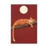15834711188030801084_2048.jpeg Sleeping Orange Cat Wall Art, Premium Matte Canvas for Cozy Modern Decor