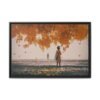 Autumn Farewell – Autumn Landscape Wall Art, Premium Matte Framed Canvas