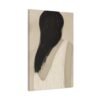 Quiet Silhouette – Minimalist Woman Wall Art, Premium Matte Canvas Decor
