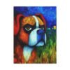 17873103172508361745_2048.jpeg Colorful Boxer Dog Canvas Wall Art, Vibrant Modern Pet Portrait for Home