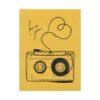 Vintage Cassette Tape Wall Art Canvas, Retro Music Love Decor for Modern Rooms