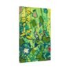 Verdant Bloom Symphony – Abstract Botanical Canvas Wall Art, Premium Matte