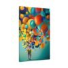 Balloon Reverie – Colorful Balloon Wall Art, Premium Matte Canvas for Modern Interiors