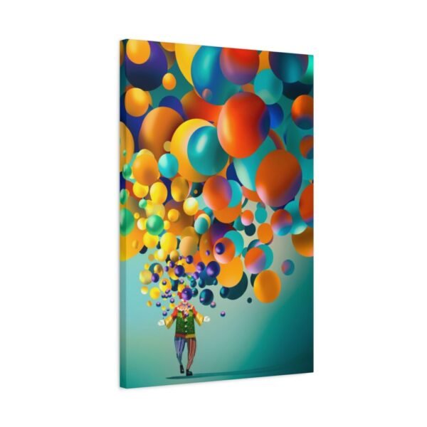 Balloon Reverie – Colorful Balloon Wall Art, Premium Matte Canvas for Modern Interiors