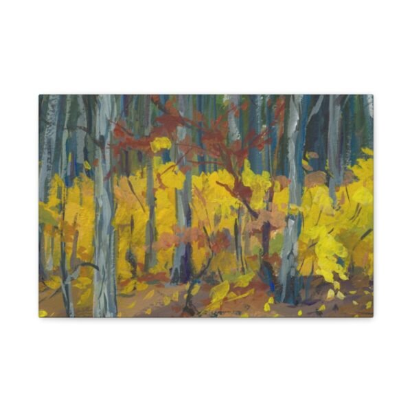 318463848223442630_2048.jpeg Golden Woodland Reverie – Autumn Forest Canvas Wall Art, Premium Matte Stretched Canvas