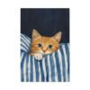 4691153134120027942_2048.jpeg Cozy Bedtime Cat Wall Art — Premium Matte Canvas Sleepy Cat Bedroom Decor