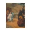 Vintage Equestrian Canvas Wall Art – Classic Horse Scene Fine Art Decor